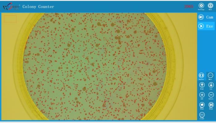 WSeen’s HiCC-B automatic colony counter